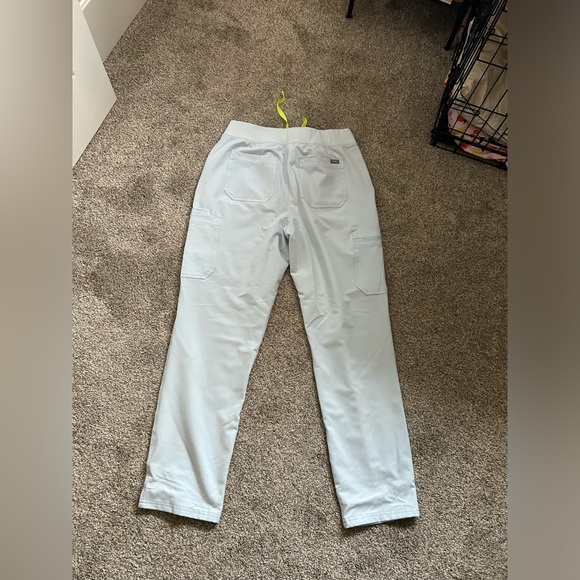 NWOT Figs Women’s High Waisted Yola Skinny Scrub Pants-Size XL/T-Open Skies - Picture 4 of 6
